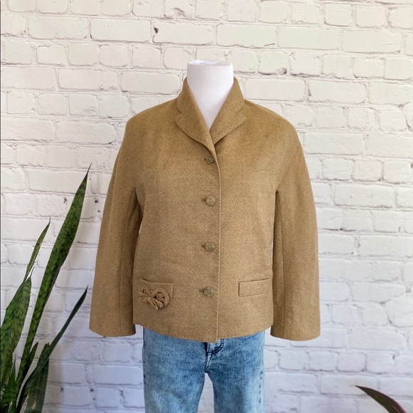 vintage tweed blazer